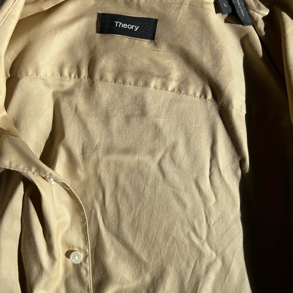 Theory Men’s dress shirt, new never worn
